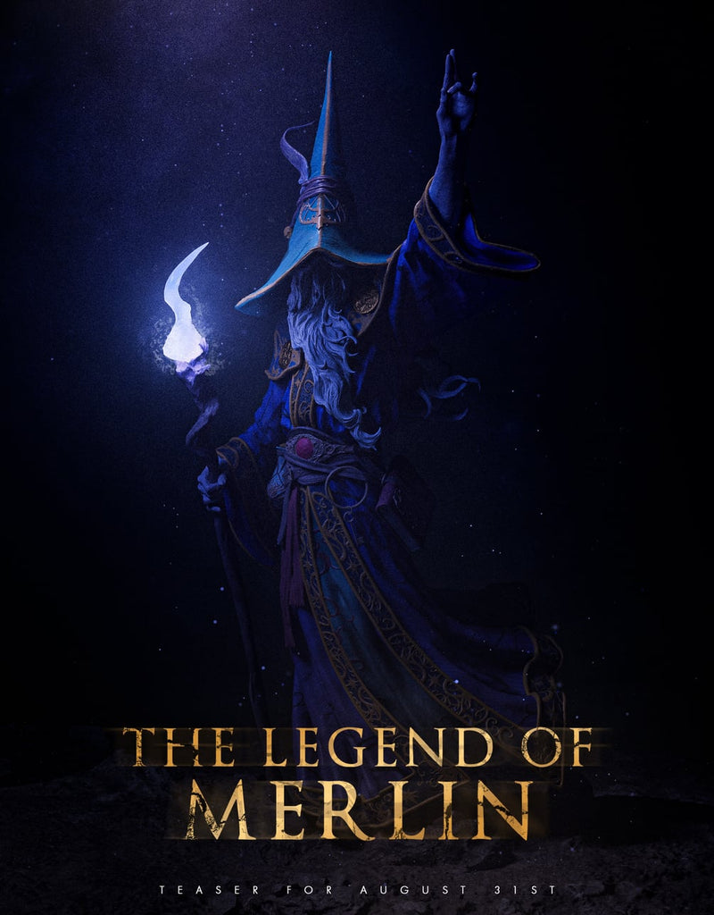 Merlin Statue - 1/9 Scale
