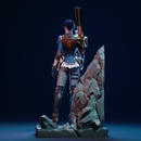 Caitlyn Resin Statue - view 7