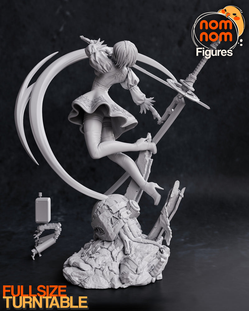 2B Nier Automata (Nomnom Figures)