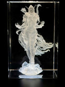 Sylvanas Windrunner World of Warcraft 3D Crystal Engraving – Fantasy Laser Crystal Display