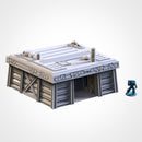 Bunkers 3D printed terrain view 2