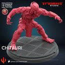 Chitauri - Sculpt B Marvel MCP-compatible 40mm resin proxy miniature by Trident Miniatures - product image 2