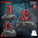 SHIELD Medic Female Marvel MCP-compatible 40mm resin proxy miniature by Trident Miniatures - product image 2