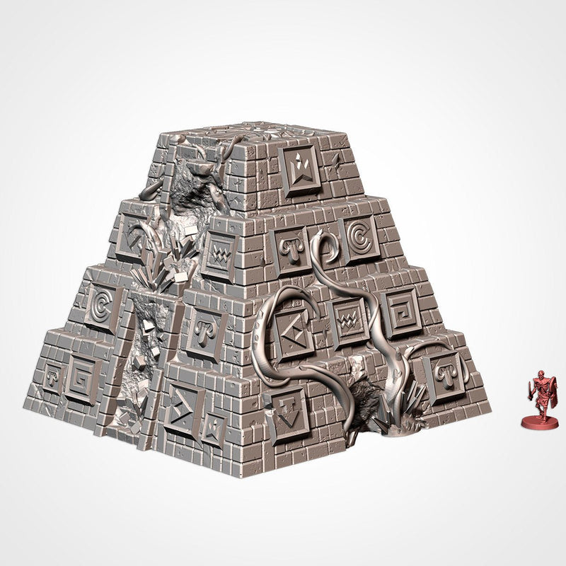 The Lost City 3D printed terrain view 2