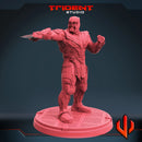Thanos - Sculpt B Marvel MCP-compatible 40mm resin proxy miniature by Trident Miniatures - product image 2