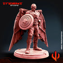 Falcon 2021 - Sculpt B Marvel MCP-compatible 40mm resin proxy miniature by Trident Miniatures - product image 2