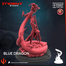 Blue Dragon Marvel MCP-compatible 40mm resin proxy miniature by Trident Miniatures - product image 2
