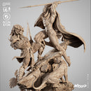Black Panther VS Predator Diorama resin diorama kit view 2