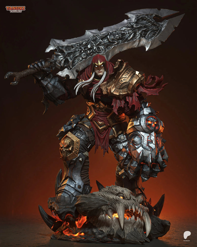 War Resin Statue & Bust - Full Size view 2