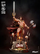 Conan The Barbarian Sculpture resin statue kit view 2