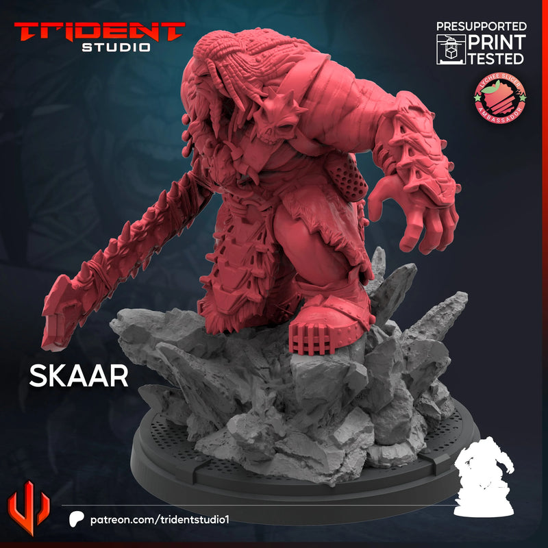 Skaar Marvel MCP-compatible 40mm resin proxy miniature by Trident Miniatures - product image 2