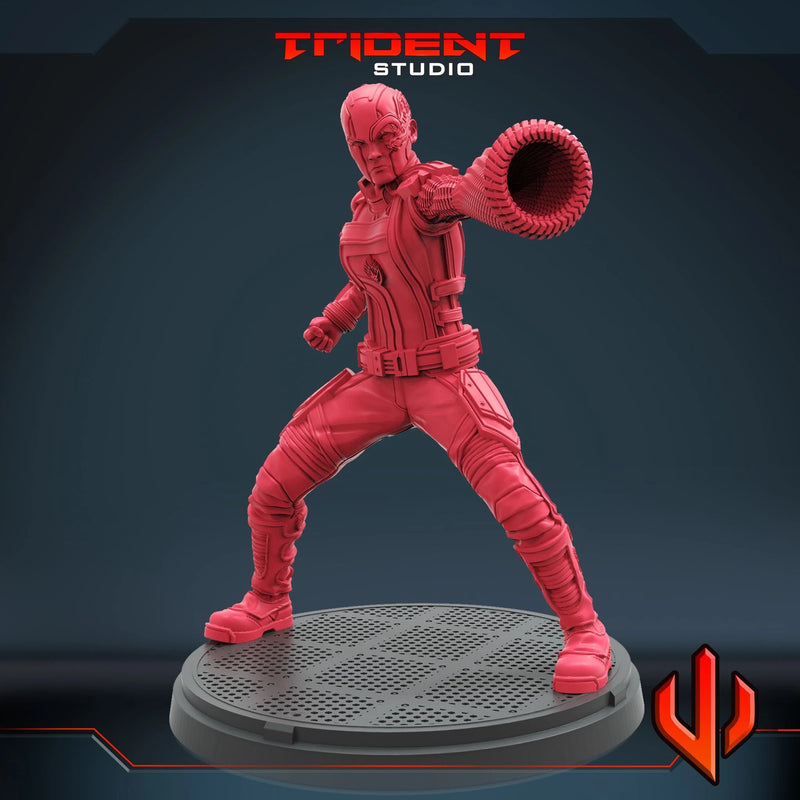 Nebula - Sculpt A Marvel MCP-compatible 40mm resin proxy miniature by Trident Miniatures - product image 2