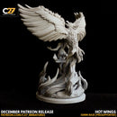 Phoenix (Dec 2021 Sculpt) Marvel MCP-compatible resin miniature by C27 Studios - product image 2