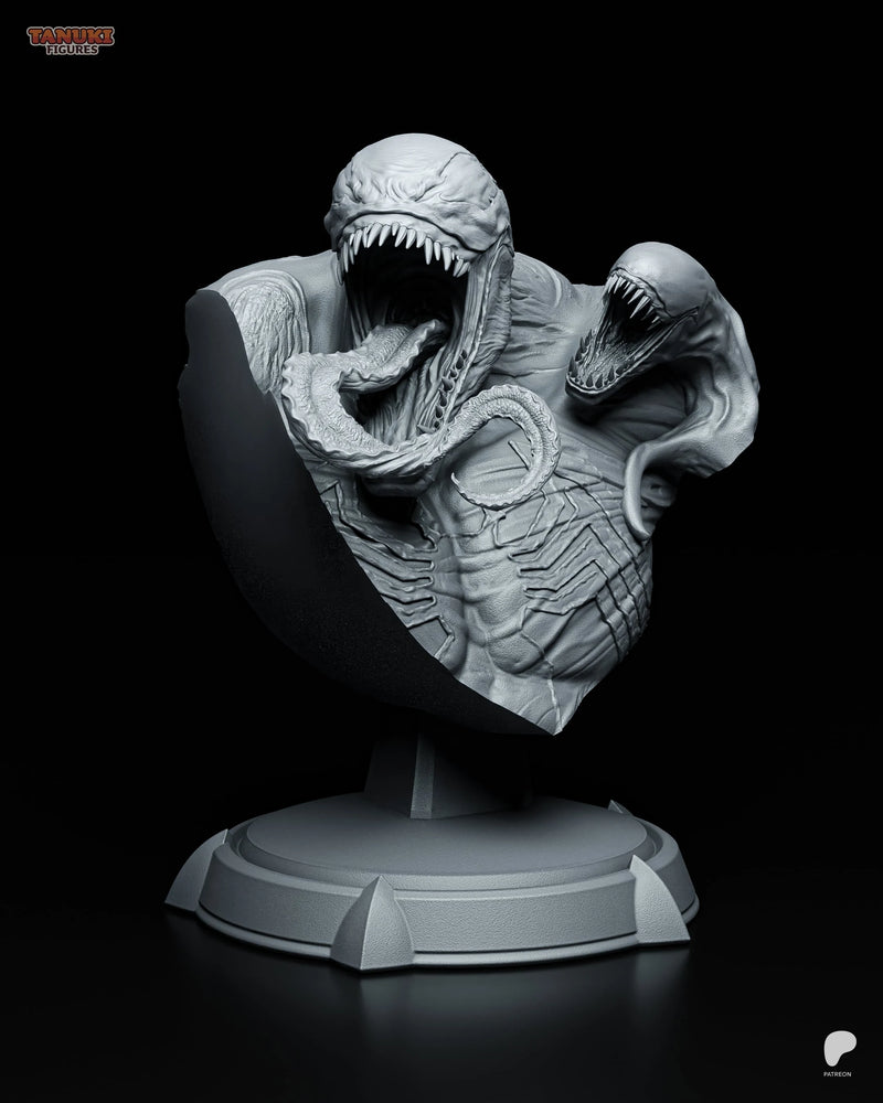 Venom Resin Bust - Bust view 2