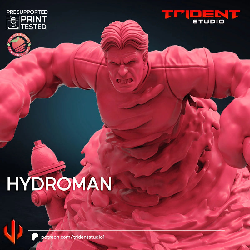 Hydroman Marvel MCP-compatible 40mm resin proxy miniature by Trident Miniatures - product image 2