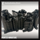 Space Knights Storm Squad with Jetpacks (x5) - Prime Armored Assault Unit - DakkaDakka Resin Miniature Squad - image 2