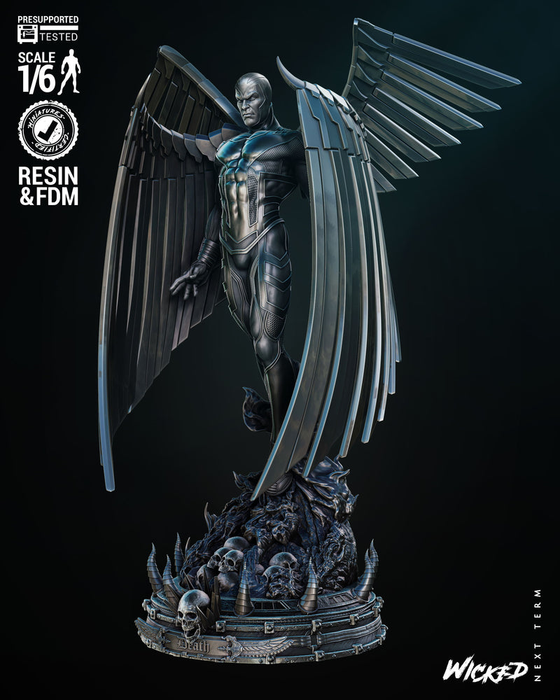 Archangel 2024 Sculpture resin statue kit view 2