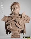 SW3D October 2025 Term Saw Gerrera Portrait Bust