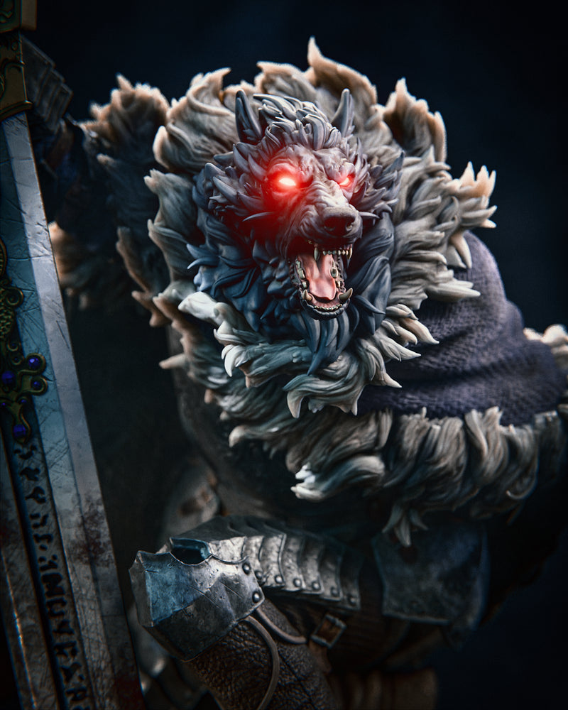 Blaidd Statue - 1/9 Scale