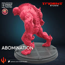 Abomination 2008 Movie Marvel MCP-compatible 40mm resin proxy miniature by Trident Miniatures - product image 2