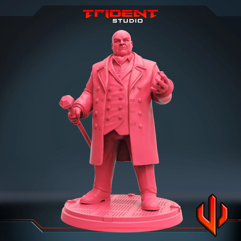 Kingpin - Sculpt C Marvel MCP-compatible 40mm resin proxy miniature by Trident Miniatures - product image 2