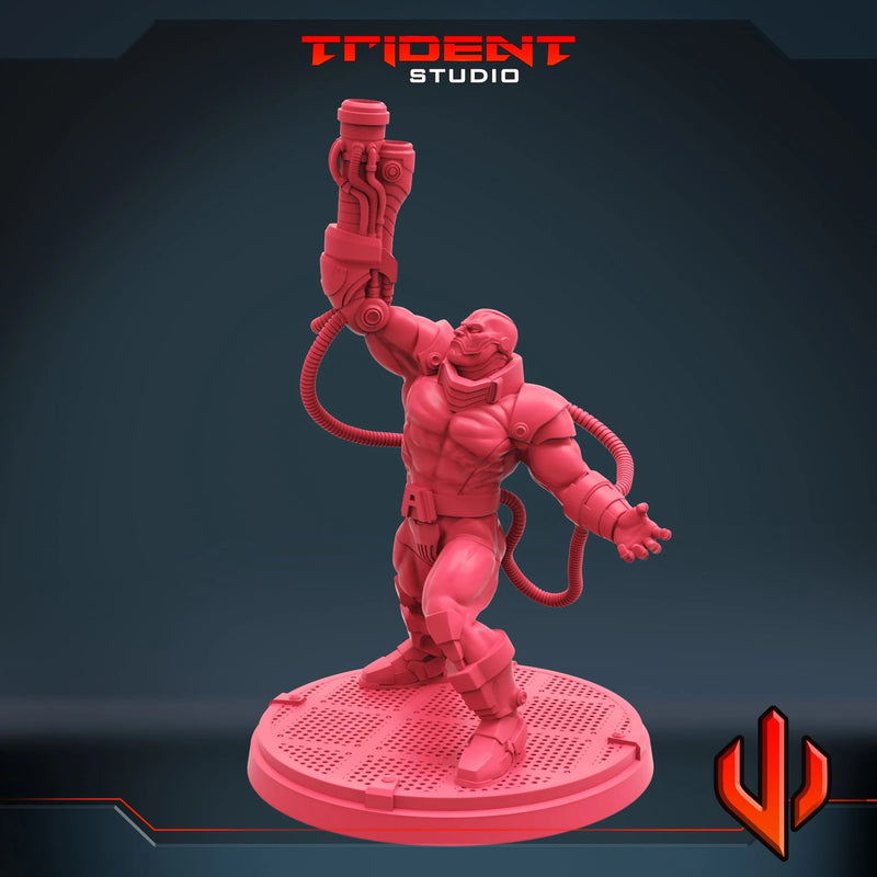 Apocalypse - Sculpt B Marvel MCP-compatible 40mm resin proxy miniature by Trident Miniatures - product image 2
