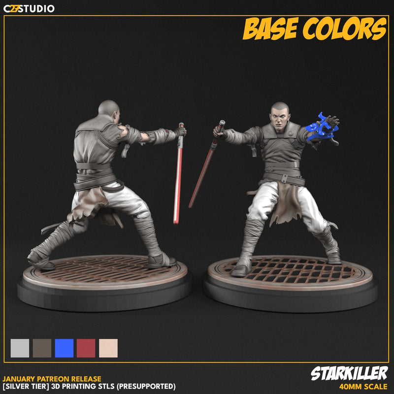 Starkiller Star Wars Shatterpoint-compatible resin miniature by C27 Studios - product image 2