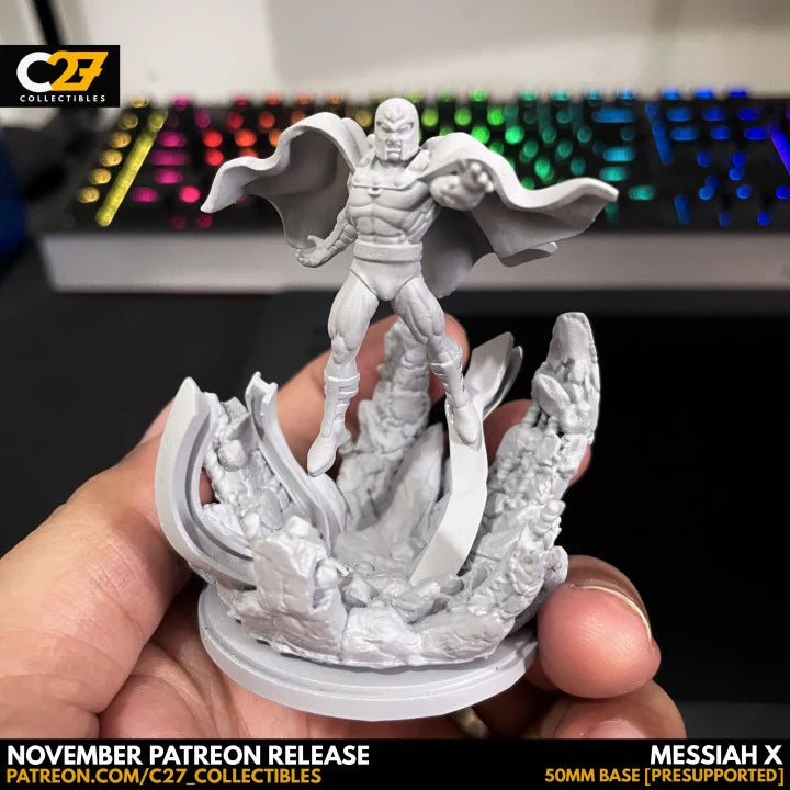 Magneto Marvel MCP-compatible resin miniature by C27 Studios - product image 2