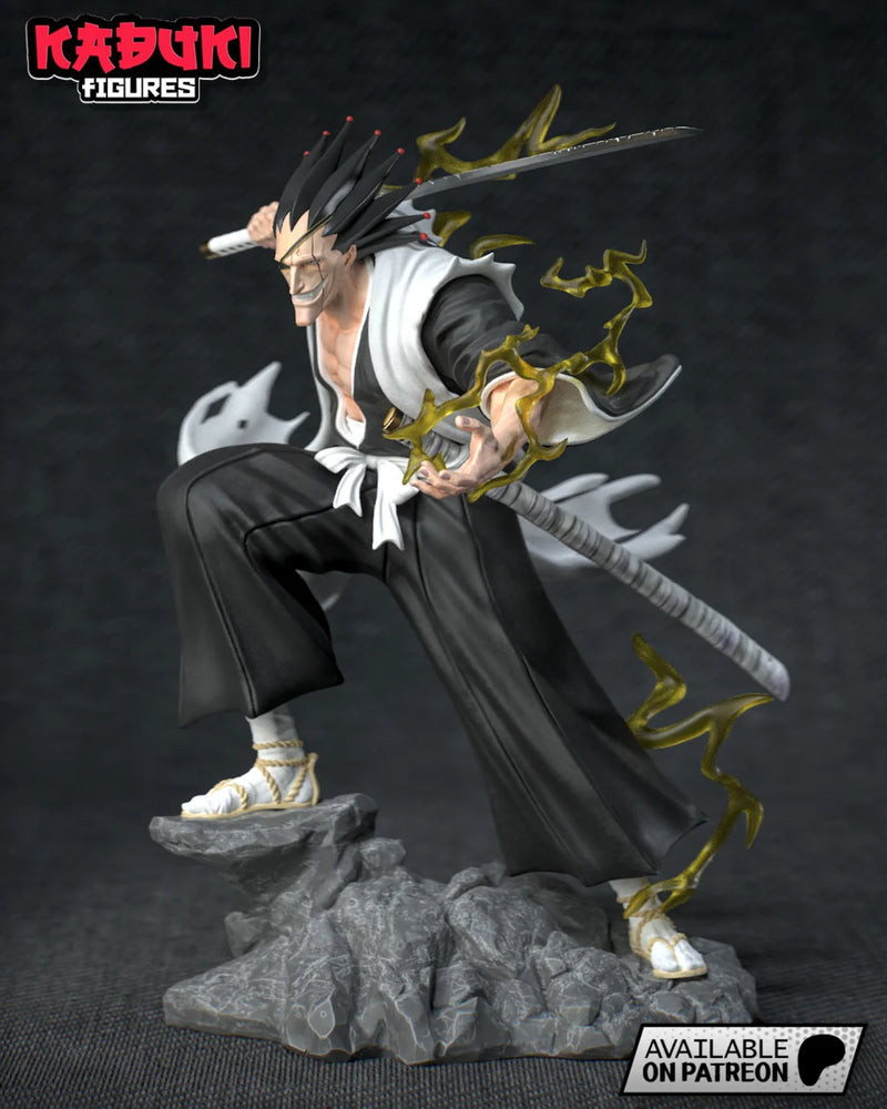 Zaraki Kenpachi Resin Statue - Full Size view 2