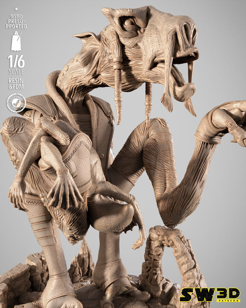 SW3D September 2025 Term Sebulba Sculpture