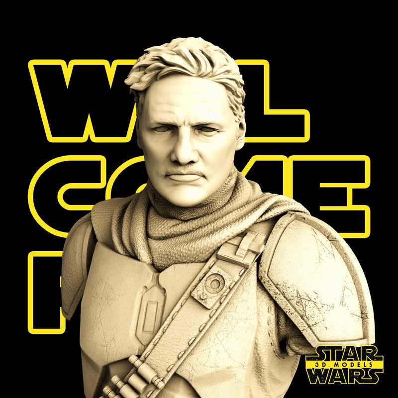 Mandalorian Bust