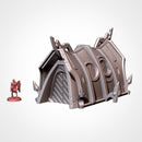 Village Of The Dark Elves 3D printed terrain view 2