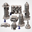 Industrial Sector 3D printed terrain view 2