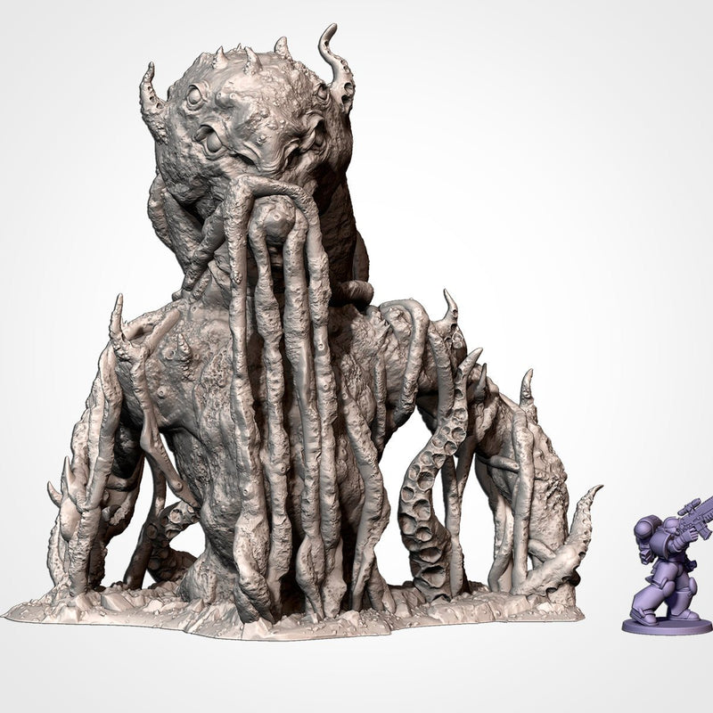 Hellish Terrain 3D printed terrain view 2