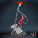 Teenage Spider-Man Masked Marvel MCP-compatible 40mm resin proxy miniature by Trident Miniatures - product image 2