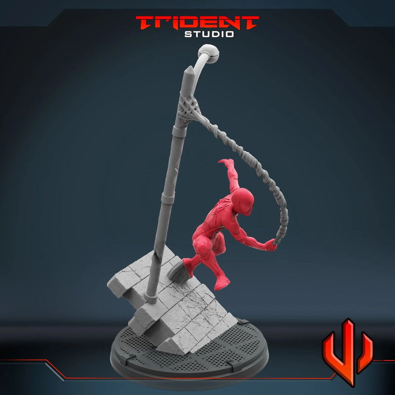 Teenage Spider-Man Masked Marvel MCP-compatible 40mm resin proxy miniature by Trident Miniatures - product image 2