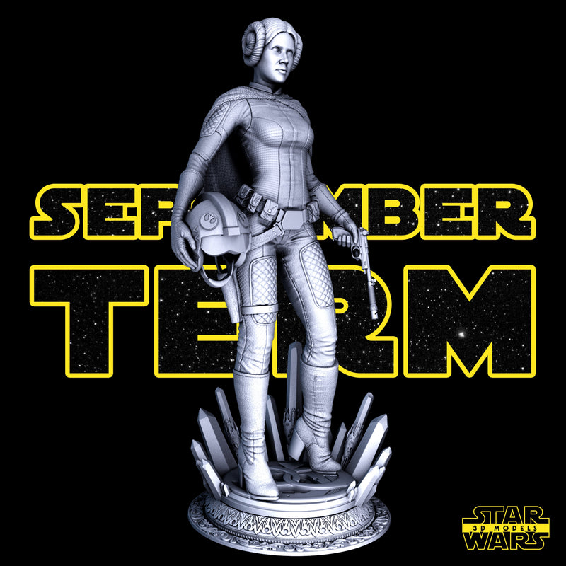Leia Sculpture