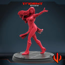 The Asp Marvel MCP-compatible 40mm resin proxy miniature by Trident Miniatures - product image 2