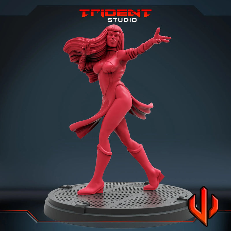 The Asp Marvel MCP-compatible 40mm resin proxy miniature by Trident Miniatures - product image 2