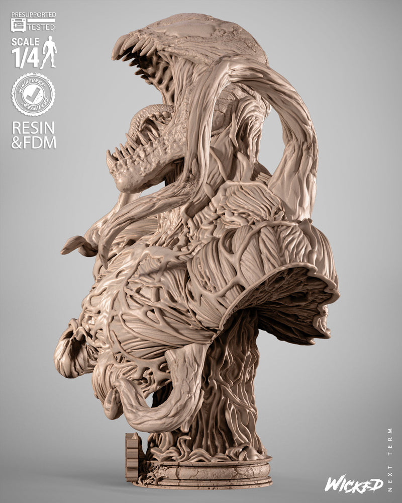 Carnage Portrait Bust resin bust kit view 2