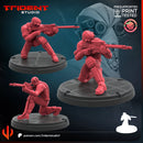 HYDRA Snipers Marvel MCP-compatible 40mm resin proxy miniature by Trident Miniatures - product image 2