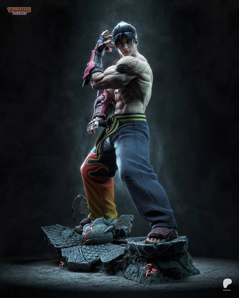 Jin Kazama Resin Statue & Bust - Full Size view 2