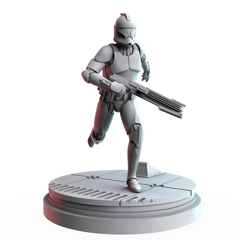 Clone Troopers Star Wars Shatterpoint-compatible resin miniature by C27 Studios - product image 2