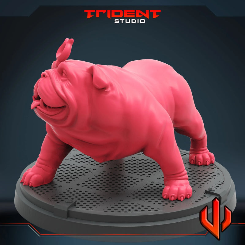 Lockjaw Marvel MCP-compatible 40mm resin proxy miniature by Trident Miniatures - product image 2