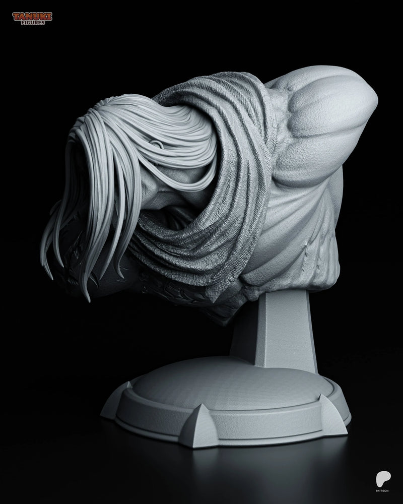 Death Resin Statue & Bust - Bust view 2