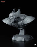 Wolverine Resin Statue & Bust - Bust view 2