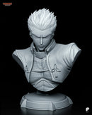 Archer Resin Statue & Bust - Bust view 2