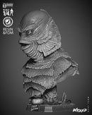 Creature of the Black Lagoon Portrait Bust resin bust kit view 2