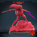 Psylocke - Sculpt A Marvel MCP-compatible 40mm resin proxy miniature by Trident Miniatures - product image 2