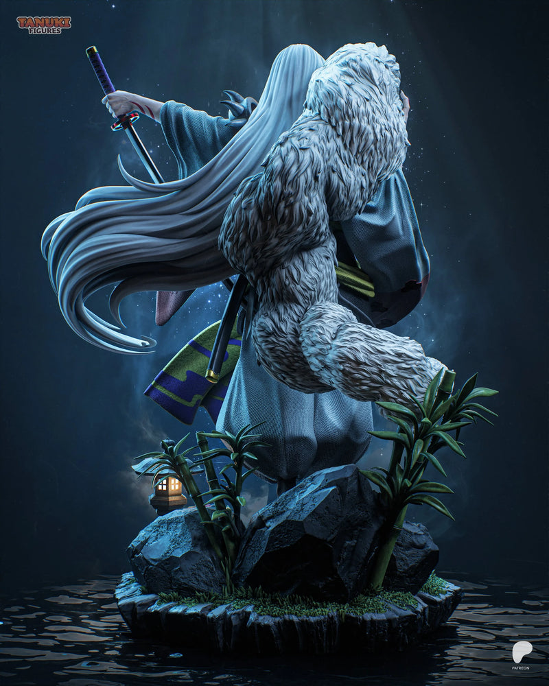 Sesshomaru Resin Statue & Bust - Full Size view 2